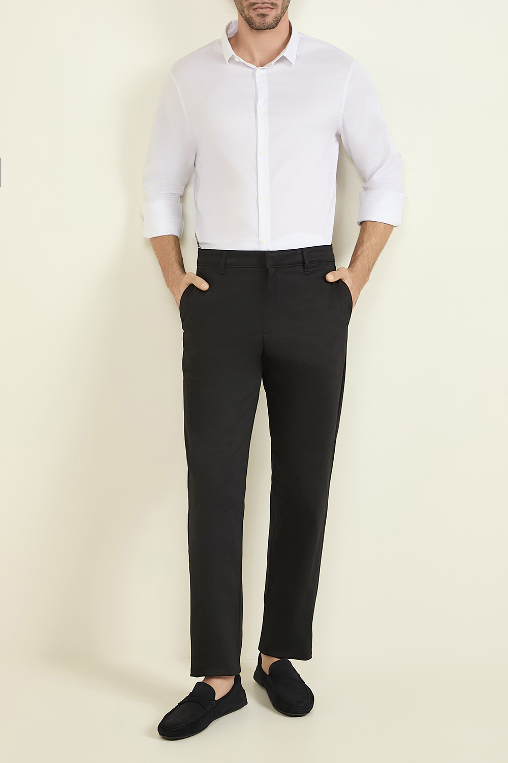 מכנסיים מחוייטים ARMANI EXCHANGE